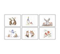 Pimpernel Wrendale Christmas Placemats Set of 6