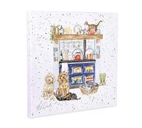 Wrendale Designs Country Kitchen Canvas 50CM Cats and Dogs