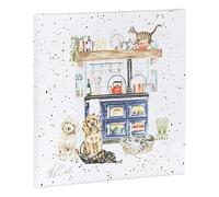 Wrendale Designs Country Kitchen Canvas dogs and cats 20CM