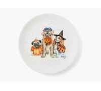 Wrendale Designs Coupe Plate – Trick or Treat – 21 cm