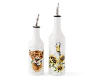 Wrendale Designs Cow And Duck Oil & Vinegar Set
