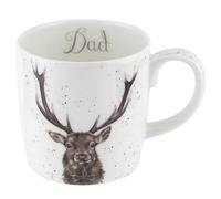 Wrendale Designs 'Dad' Stag Large Mug