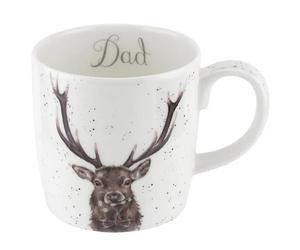 Wrendale Designs 'Dad' Stag Large Mug