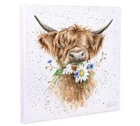 Wrendale Designs Canvas 'Daisy Coo' – Small (20 cm)