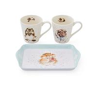 Wrendale Designs - 'Diet Starts Tomorrow' Mug and Tray Set