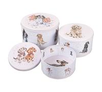 Wrendale Designs by Hannah Dale - A Dog’s Life Cake Tin Nest - 250mm, 225mm & 195mm diameter
