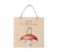 Wrendale Designs - 'Enjoy The Little Things' Wooden Plaque