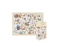 Wrendale Designs Farmyard Friends Jigsaw Puzzle - 1000 Pieces Wrendale Designs Multicolor