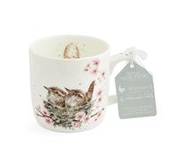 Wrendale Designs Feather Your Nest - Birds Single Ceramic Mug Royal Worcester