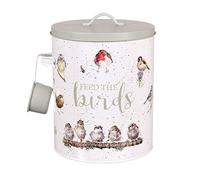 Carbon Steel 'Feed The Birds' Tin 25 x 19cm Wrendale Designs Multi One Size