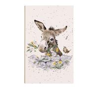Wrendale Designs 'fine And Dandy' Donkey Tear-Off Notepad - 17.2 X 10.5 X 2 Cm, Compact Desk Notepad For Notes And Reminders
