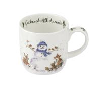 Wrendale Designs Gathered All Around Snowman Mug