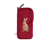 Wrendale Designs - ''Golden Hour' Hare ' Embroidered Glasses Pouch
