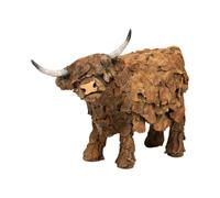 Wrendale Designs 'Gordon' Highland Cow 20.5CM Resin Figurine