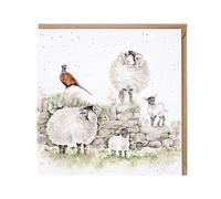 Wrendale Designs - 'Green Pastures' Card