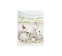 Wrendale Designs Green Pastures' Sheep A6 Notebook