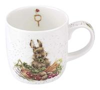 Wrendale Designs Rabbit Grow Your Own Fine Bone China Mug, 310ml, White/Multi