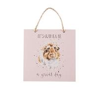 Wrendale Designs - 'Guinea Be A Great Day' Wooden Plaque