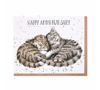 Wrendale Designs - 'Happy Anni-Fur-Sary' Card