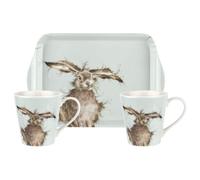 Wrendale Designs Hare Design Mug and Tray Set Kitchen and Dining Accessories