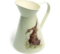 Wrendale Designs by Hannah Dale - Harebells Hare Flower Jug - 170mm by 250mm