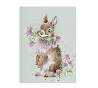 Wrendale Designs Head Clover Heels' Rabbit A6 Notebook