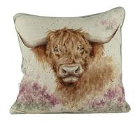 Wrendale Designs - 'Highland Heathers' Cushion