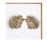Wrendale Designs - 'Hogs And Kisses' Card