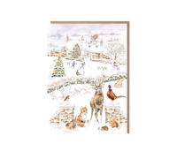 Wrendale Designs - Home for Christmas' Woodland Animal Advent Calendar Card