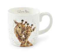Wrendale Designs 'I Love You' Giraffe Large Mug