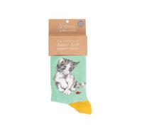 Wrendale Designs - ''Ladybird' cat Children's Socks Size 9-12