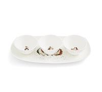Wrendale Designs - 'Lettuce Be Friends' 3 Dishes and Tray Set