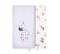 Wrendale Designs – Muslin Gift Set – Little Paws' Dog – Multi