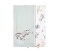 Wrendale Designs 'Little Savannah' African Animal Muslin Gift Set Wrendale Designs Multicolor