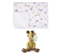 Wrendale Designs Little Savannah Baby Blanket & 'Camilla Junior' Plush Character Wrendale Designs Multicolor One Size