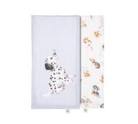 Wrendale Designs Little Wren Muslin Gift Set - Little Paws Wrendale Designs Multicolor