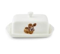 Wrendale Designs 'Mooo' Cow Covered Butter Dish