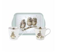 Wrendale Designs Mugs & Tray Set - Birthday / Christmas / Anniversary Gift Idea