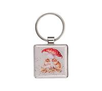 Wrendale Designs - 'Mushroom in my Heart' mouse Keyring