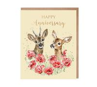 Wrendale Designs - 'My Deer' deer anniversary card