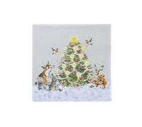 Wrendale Designs - 'Oh Christmas Tree' Cocktail Napkin
