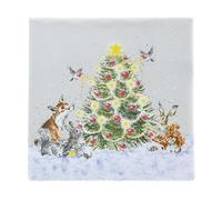 Wrendale Designs - 'Oh Christmas Tree' Lunch Napkin