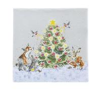 Wrendale Designs - 'Oh Christmas Tree' Lunch Napkin
