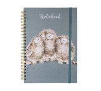 Wrendale Designs Owlets A4 Ring Bound Notebook Stationery Accessory For The Home