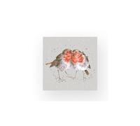 Wrendale Designs Pack of 20 Cocktail Size 'Snuggled Together' Robins Napkins