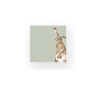 Wrendale Designs Pack of 20 Lunch Size 'The Hare and The Bee' Hare Napkins