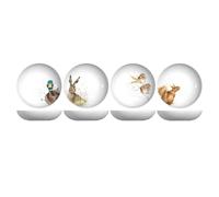 Wrendale Designs Set of 4 Pasta Bowls