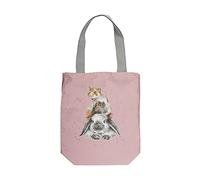 Wrendale Designs - 'Piggy In The Middle' Canvas Bag