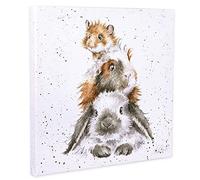 Wrendale Designs - 'Piggy In The Middle' Small Canvas