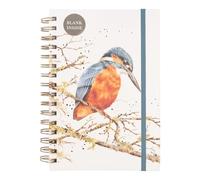Wrendale Designs Pond Dipping' Kingfisher Blank Notebook